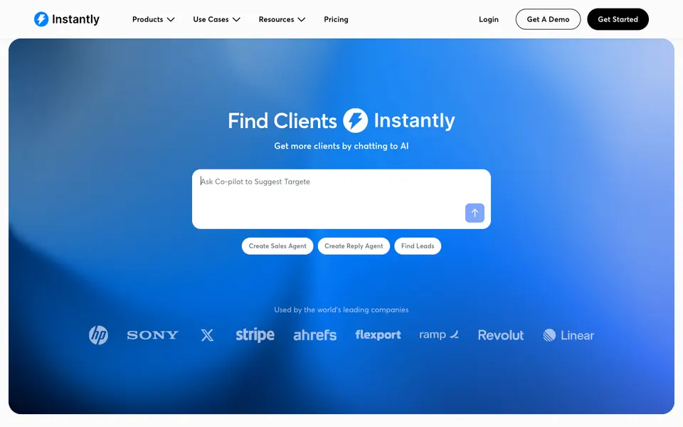 Instantly website preview